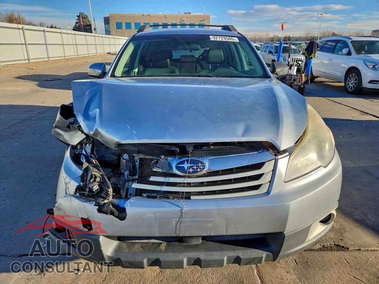 SUBARU OUTBACK 2012 - 4S4BRCCC8C3228302