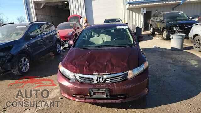 HONDA CIVIC 2012 - 19XFB2F50CE043820