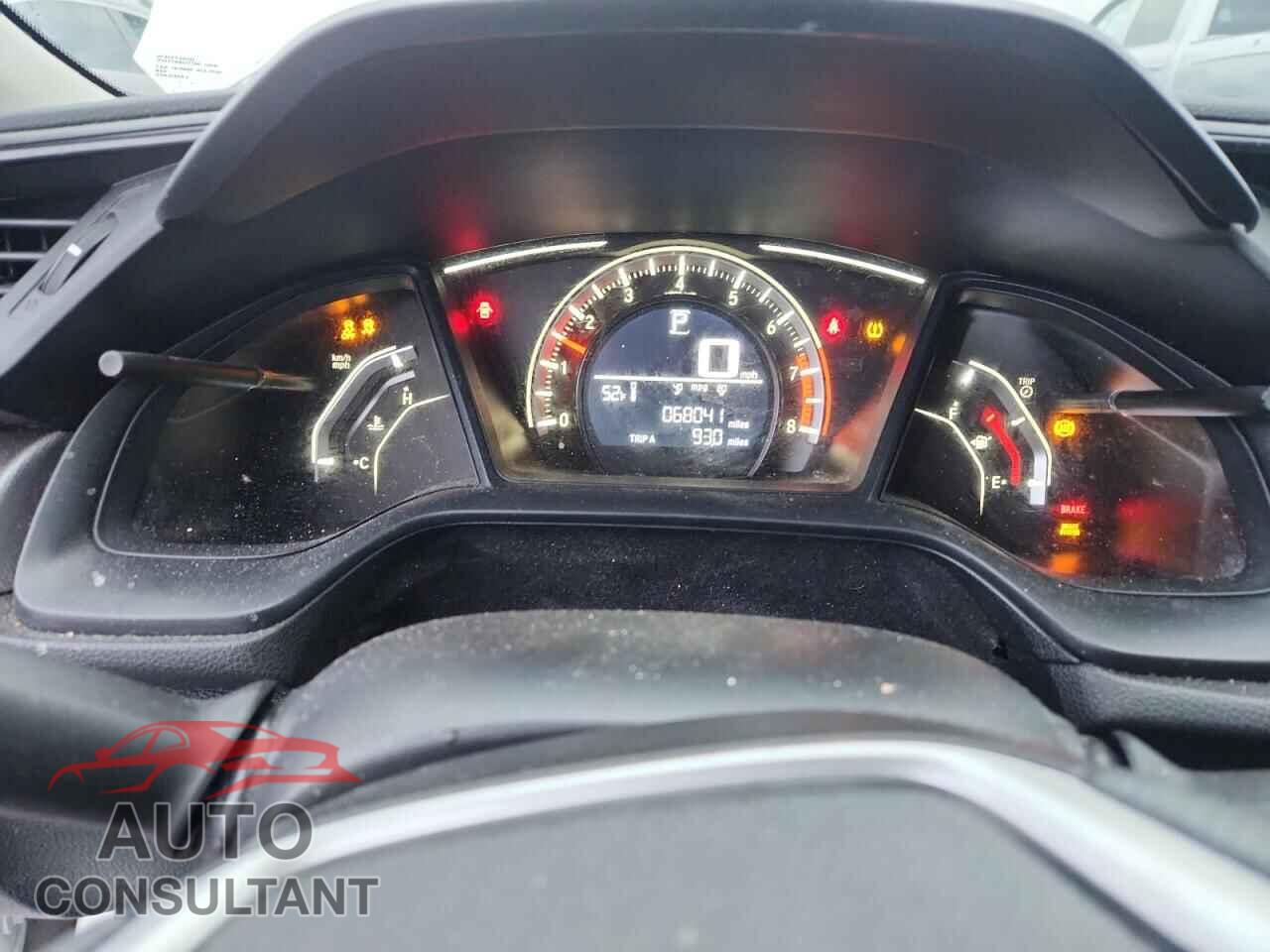 HONDA CIVIC 2017 - 19XFC2F58HE233028