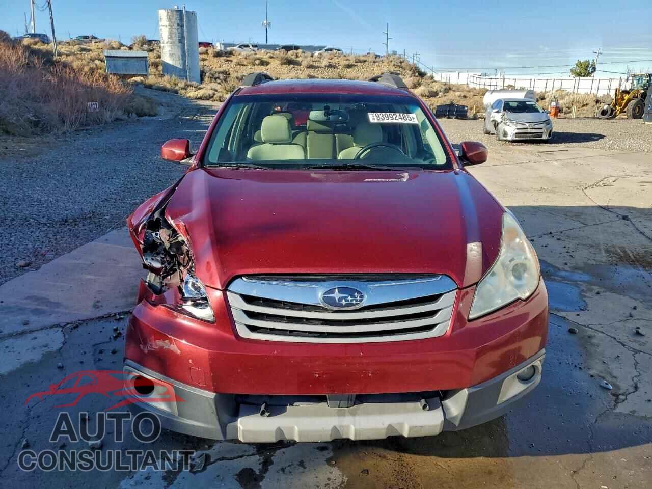SUBARU OUTBACK 2011 - 4S4BRBGC6B3339014
