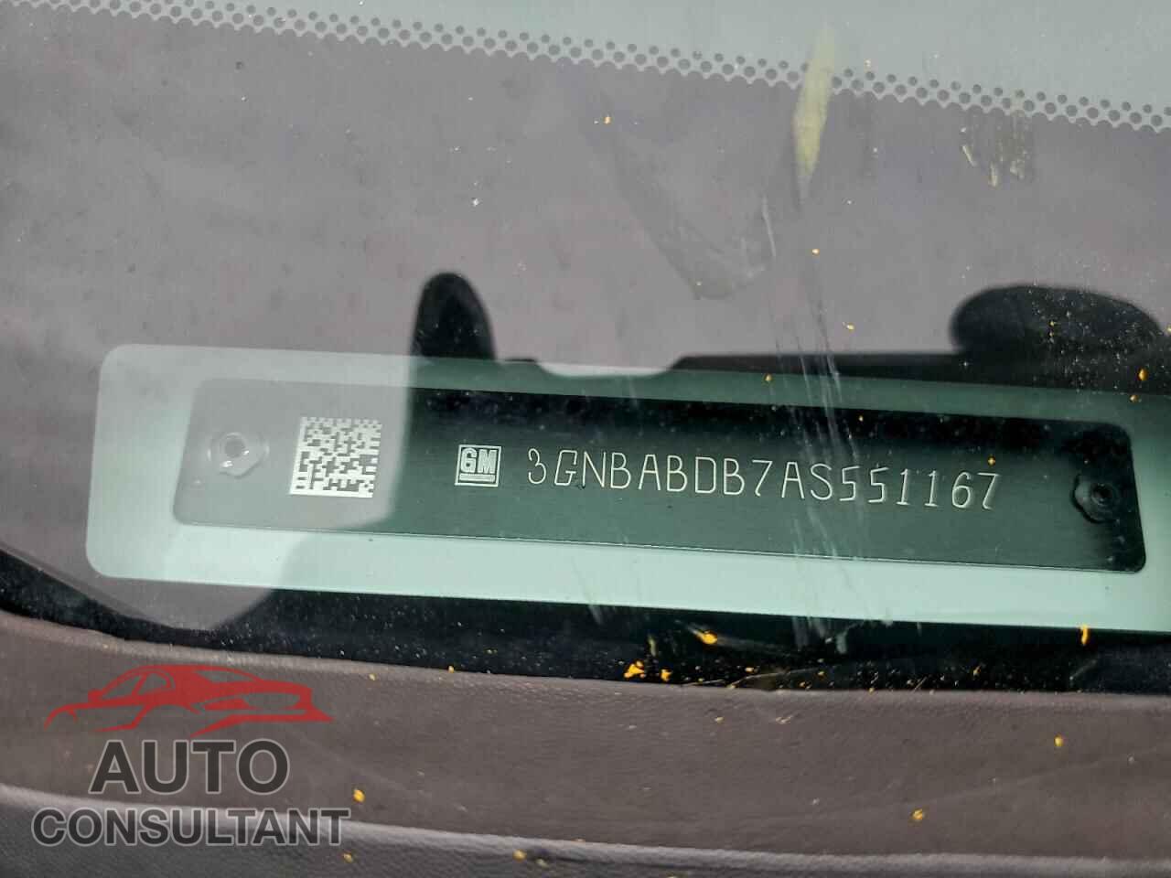 CHEVROLET HHR 2010 - 3GNBABDB7AS551167