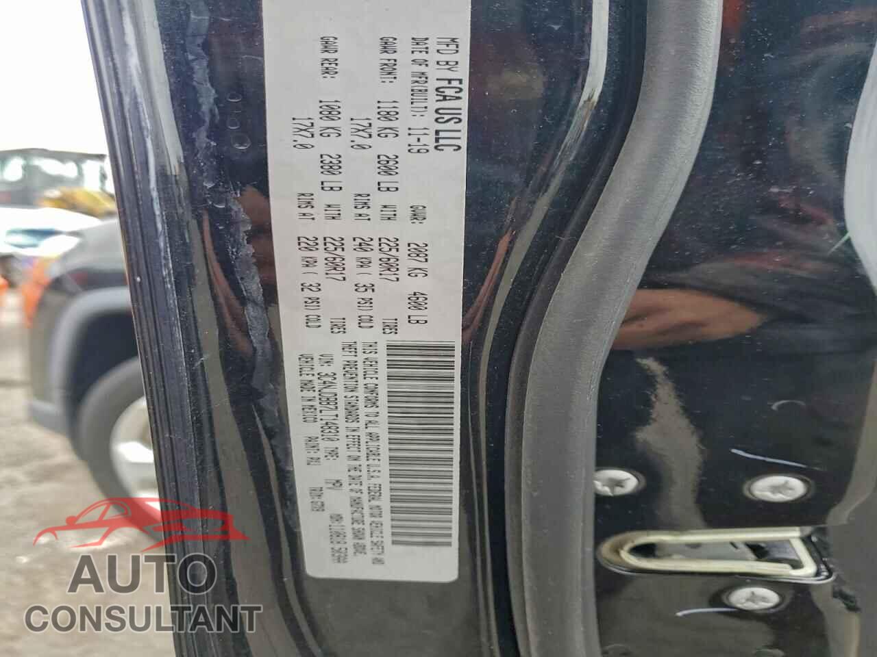 JEEP COMPASS 2020 - 3C4NJDBB7LT148310