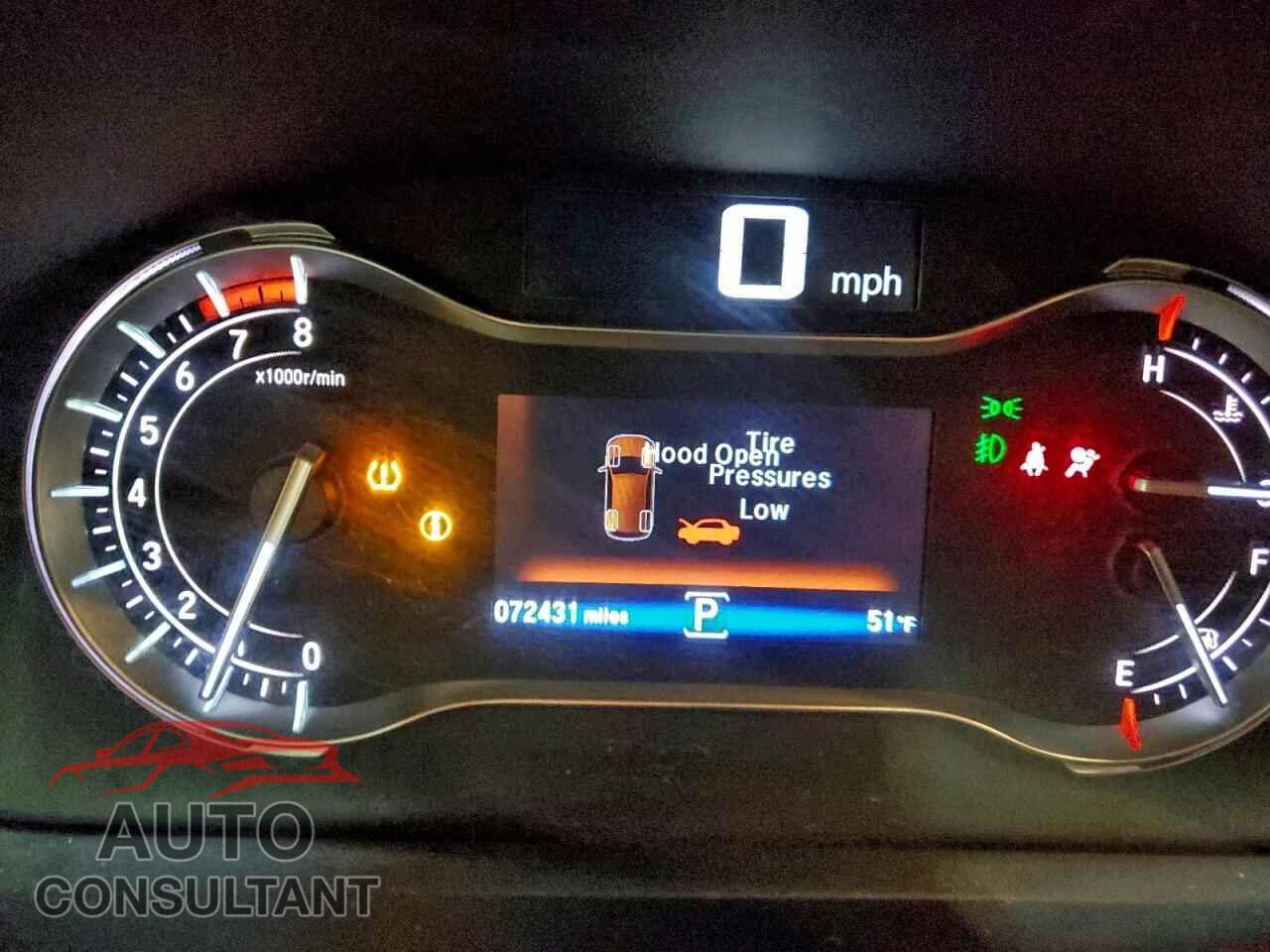 HONDA PILOT 2017 - 5FNYF6H09HB003341