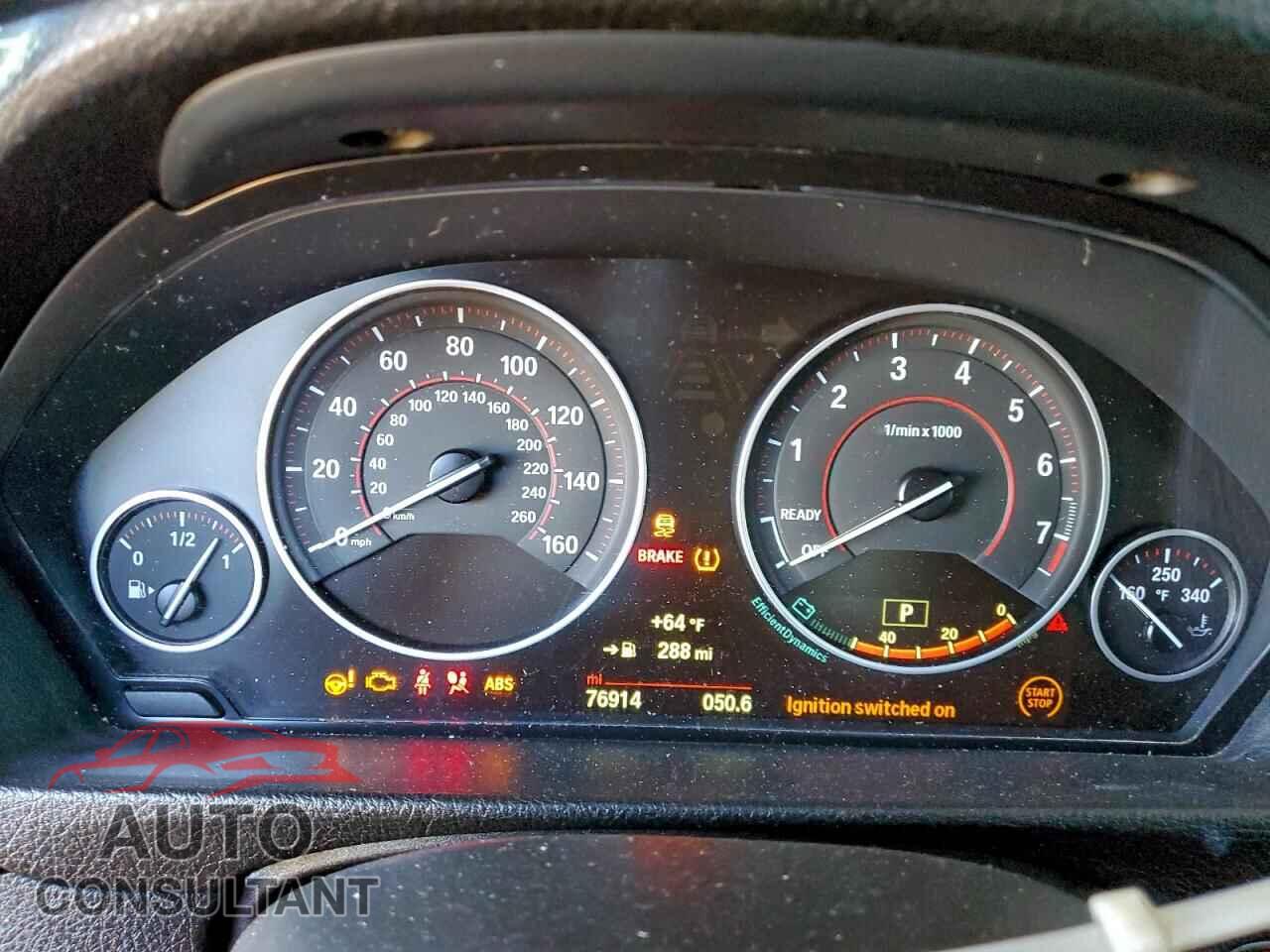 BMW 3 SERIES 2015 - WBA3A5C53FF609276