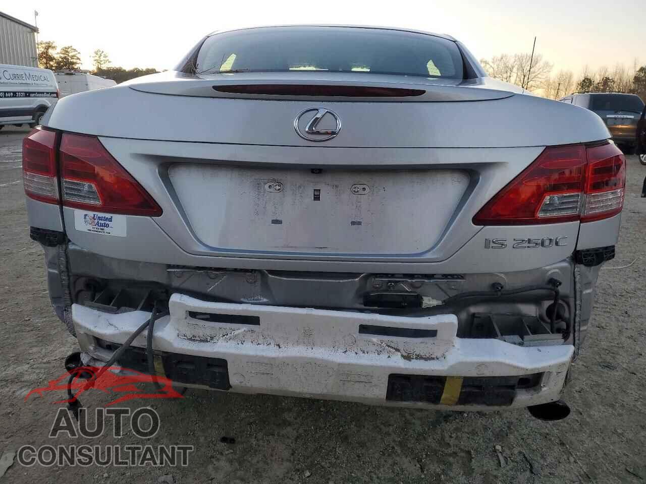 LEXUS IS 2012 - JTHFF2C21C2524704