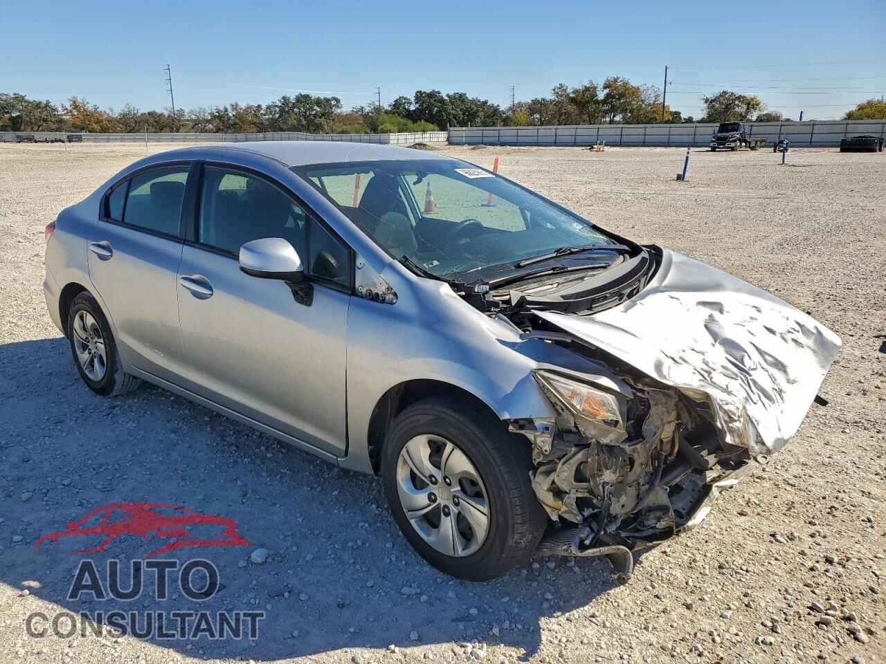 HONDA CIVIC 2013 - 19XFB2F58DE266818