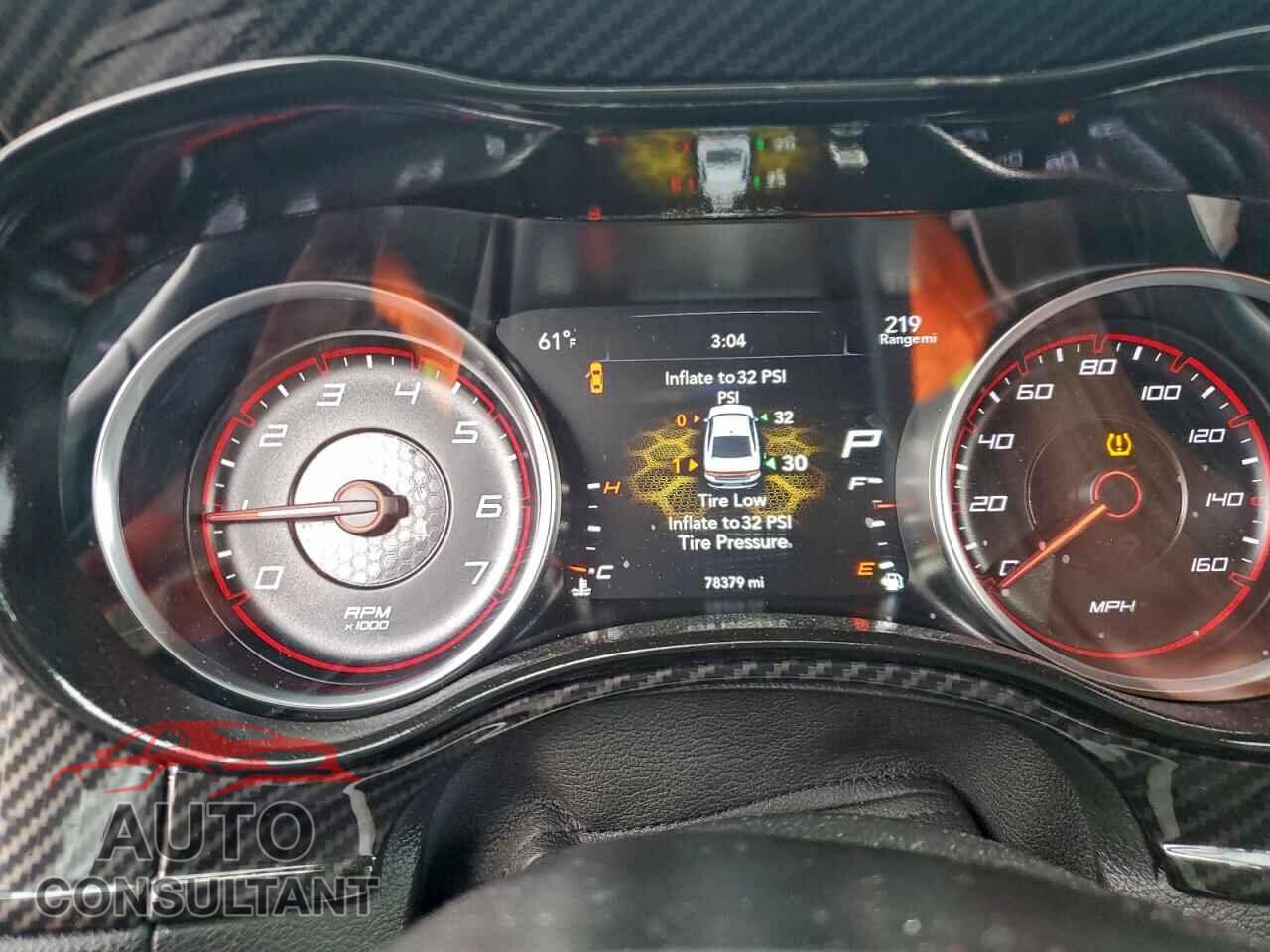 DODGE CHARGER 2019 - 2C3CDXCT8KH575207