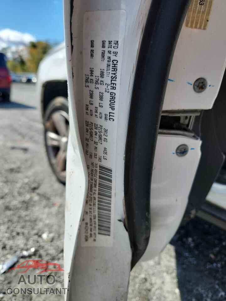 JEEP COMPASS 2012 - 1C4NJCBB9CD615453