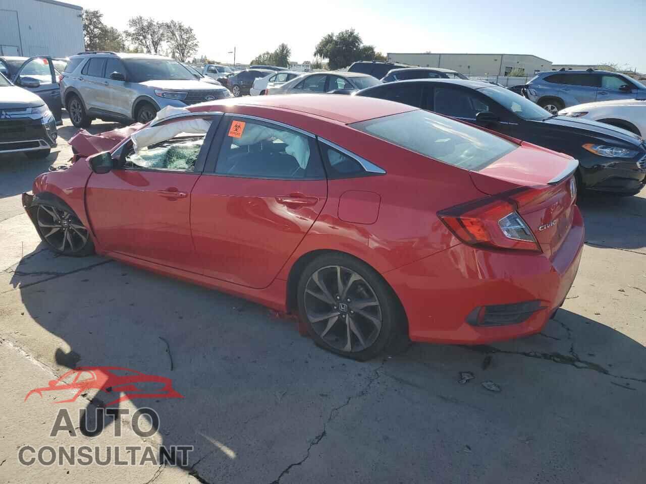 HONDA CIVIC 2019 - 2HGFC2F80KH597595