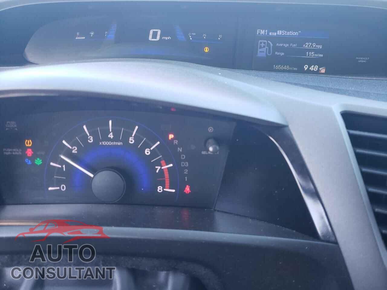 HONDA CIVIC 2012 - 2HGFB2F58CH589075