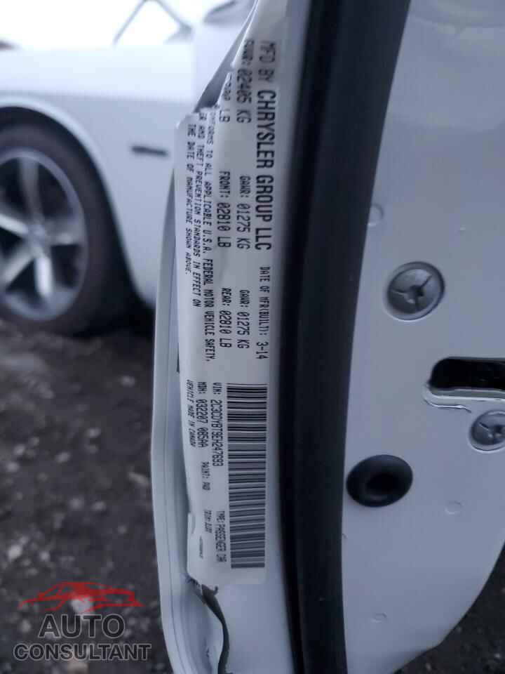 DODGE CHALLENGER 2014 - 2C3CDYBT9EH247693