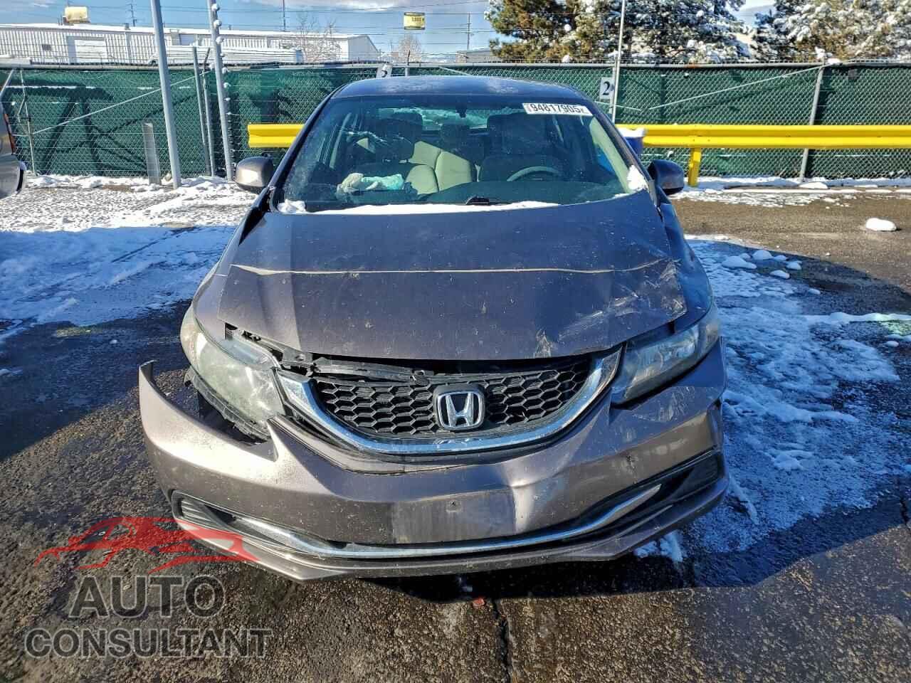 HONDA CIVIC 2013 - 2HGFB2F55DH558819