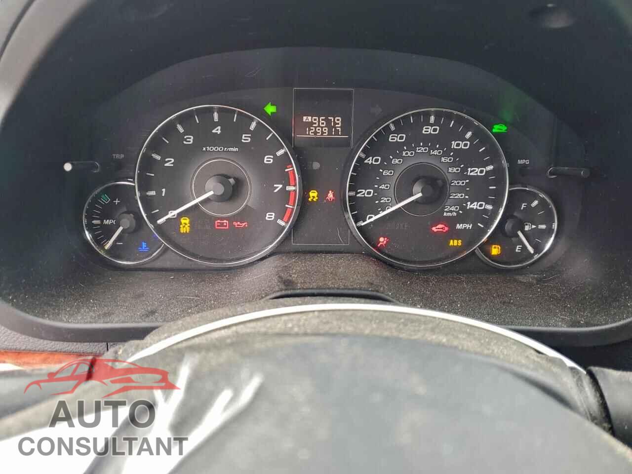 SUBARU OUTBACK 2011 - 4S4BRBKC6B3442022