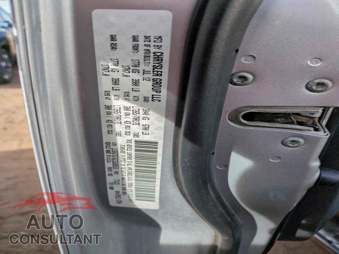DODGE RAM 1500 2012 - 1C6RD7GT6CS328253