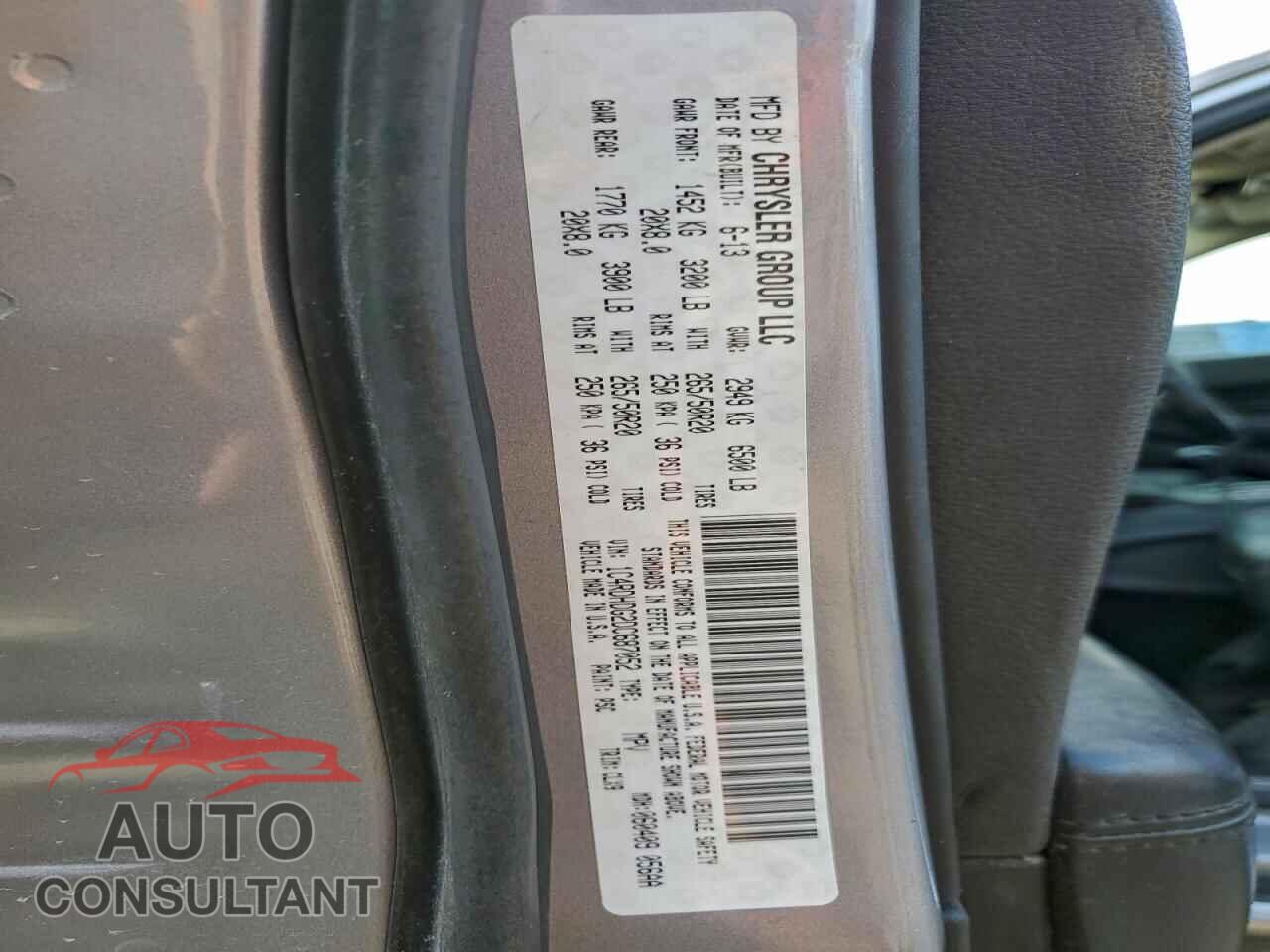 DODGE DURANGO 2013 - 1C4RDHDG2DC687052