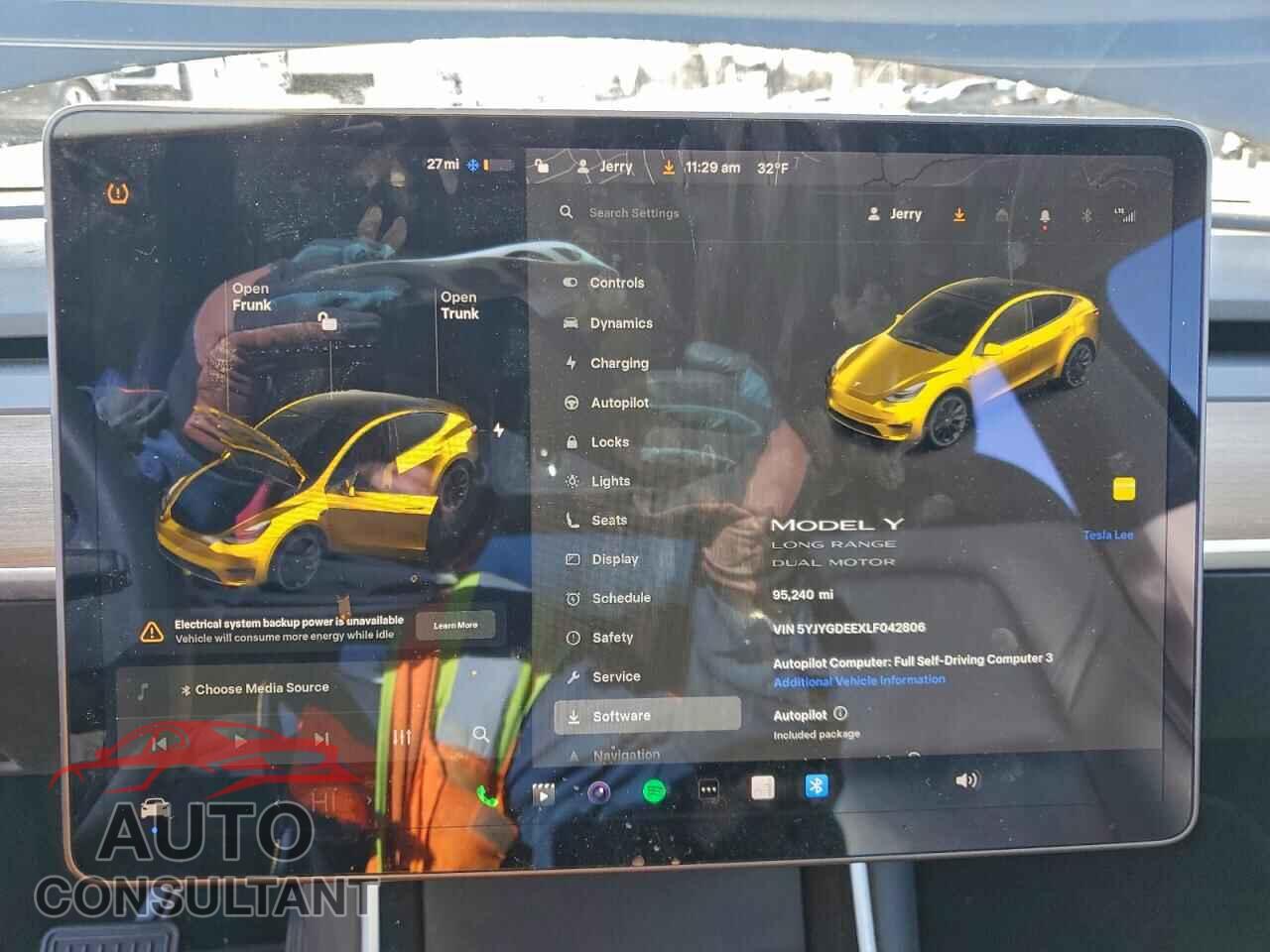 TESLA MODEL Y 2020 - 5YJYGDEEXLF042806