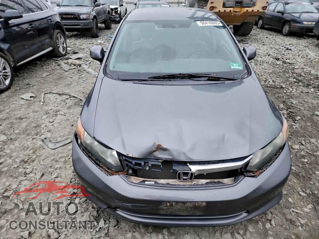 HONDA CIVIC 2012 - 19XFB2F50CE375238