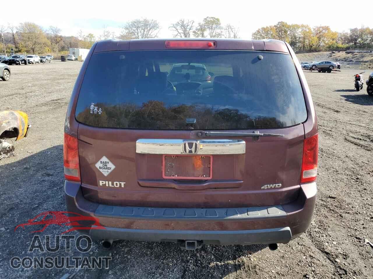 HONDA PILOT 2011 - 5FNYF4H20BB033292