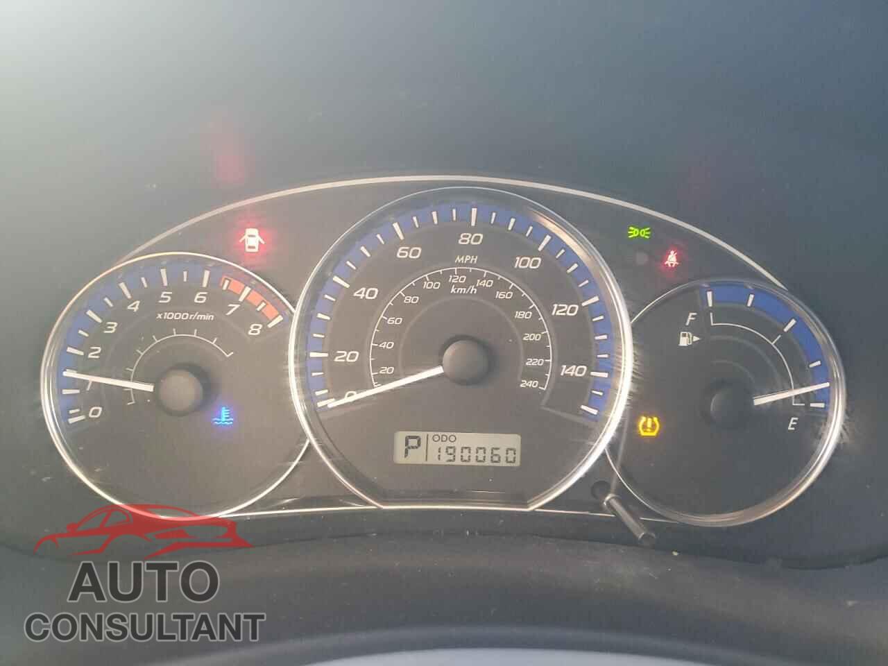 SUBARU FORESTER 2012 - JF2SHBDC7CH440922