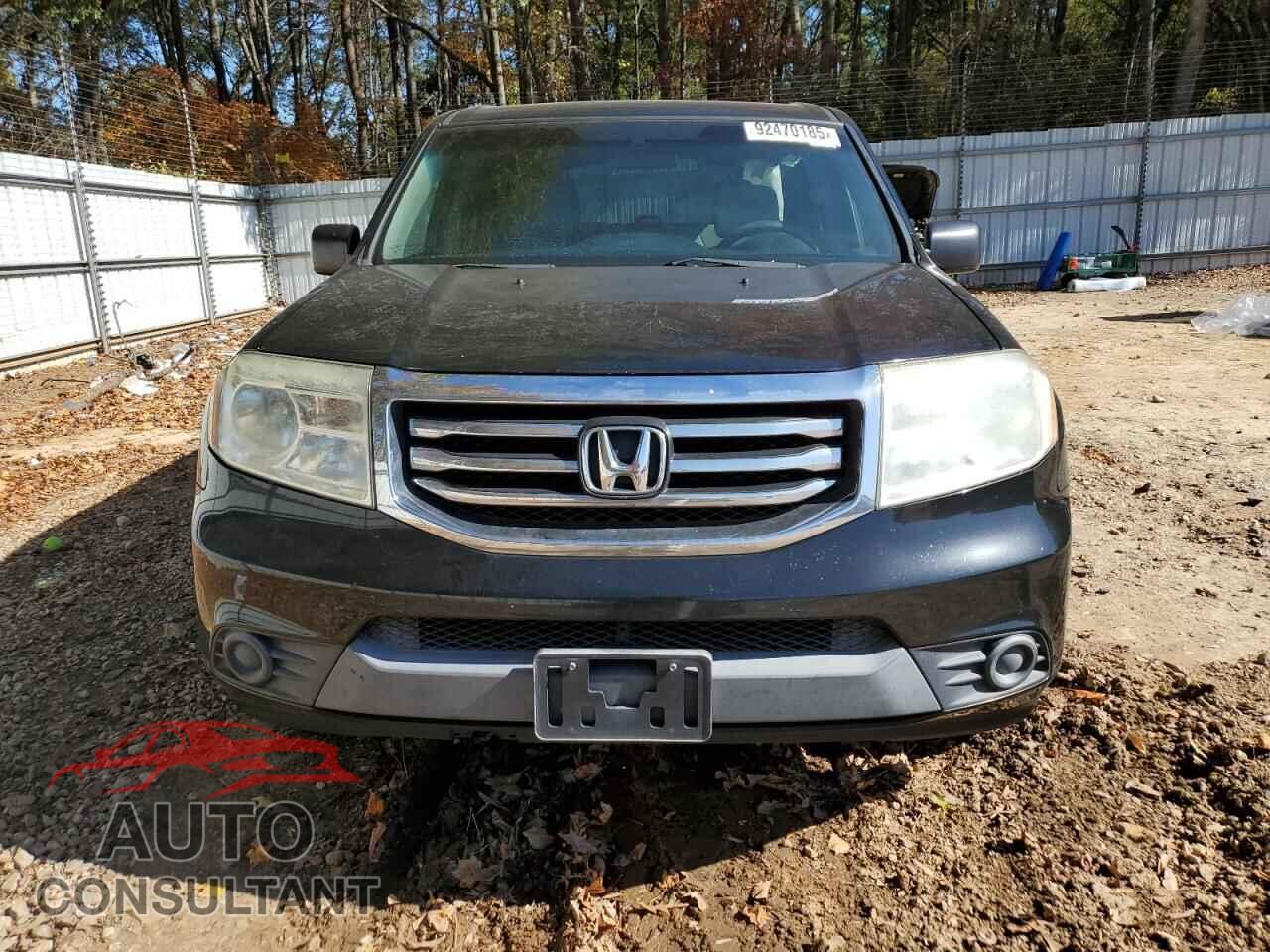 HONDA PILOT 2013 - 5FNYF3H29DB032106