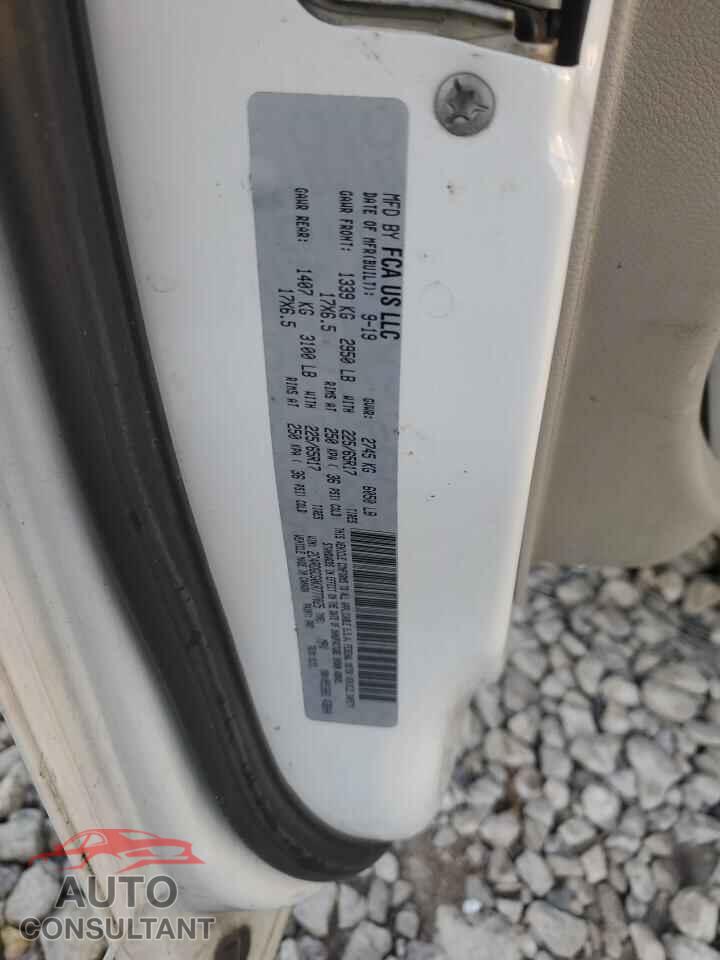 DODGE CARAVAN 2019 - 2C4RDGCG0KR777025