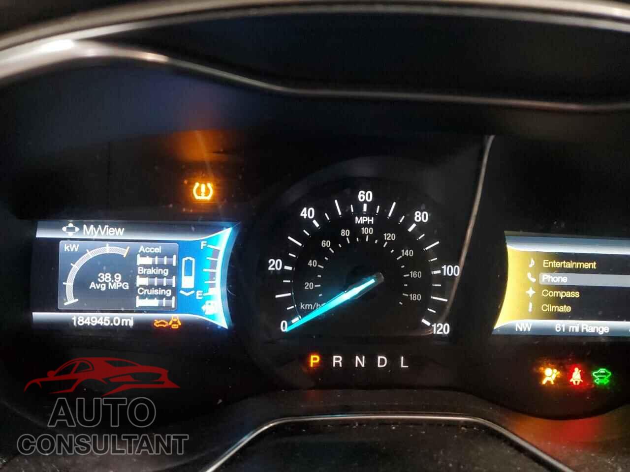FORD FUSION 2016 - 3FA6P0PU5GR192515
