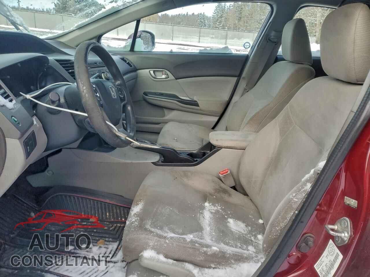 HONDA CIVIC 2012 - 2HGFB2F49CH034286