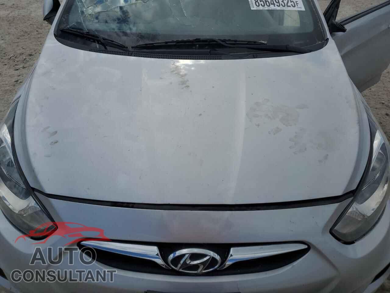 HYUNDAI ACCENT 2012 - KMHCU4AEXCU078314