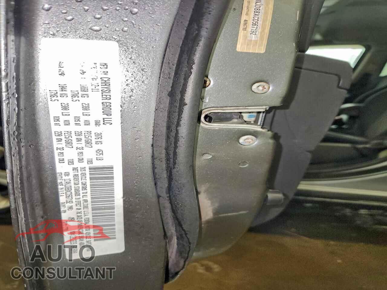 JEEP COMPASS 2012 - 1C4NJDBBXCD567192