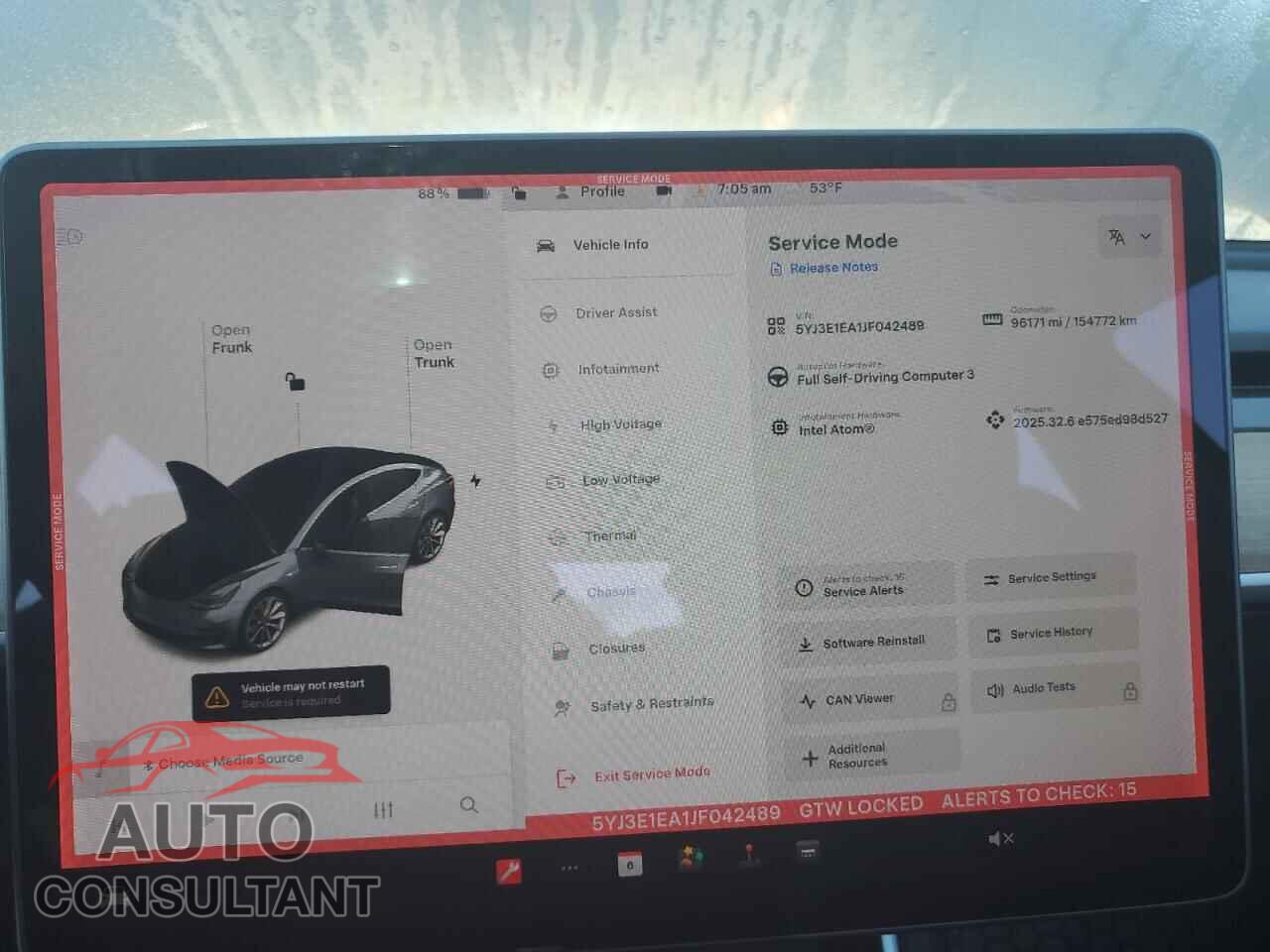 TESLA MODEL 3 2018 - 5YJ3E1EA1JF042489