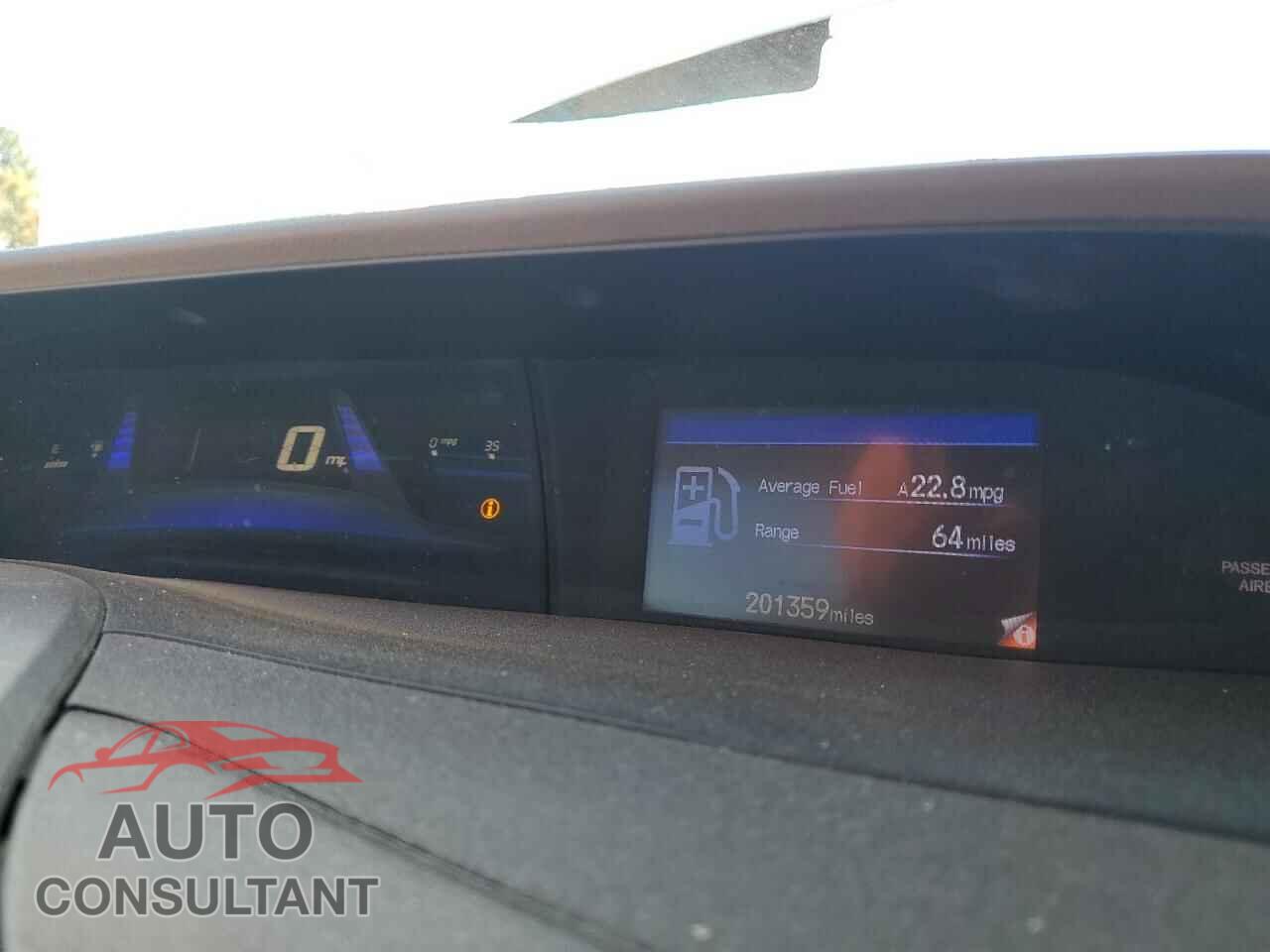 HONDA CIVIC 2012 - 2HGFB2F66CH329041