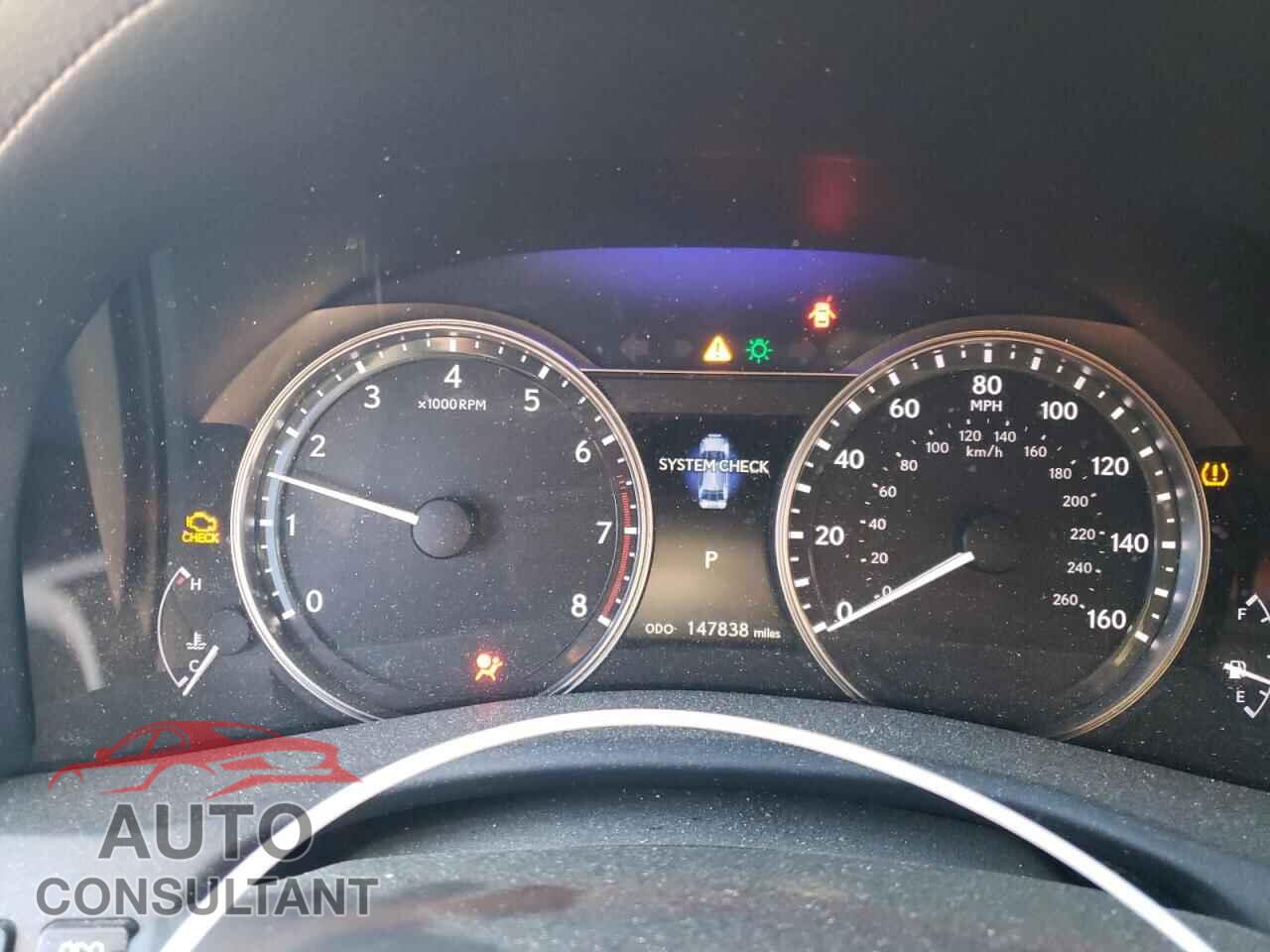 LEXUS GS350 2013 - JTHCE1BL2D5015439