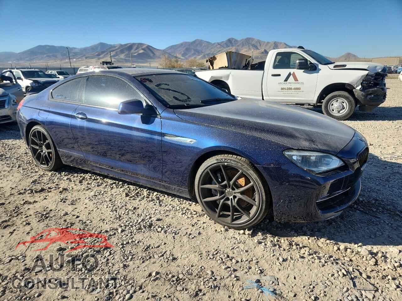 BMW 6 SERIES 2012 - WBALX3C51CDV77454