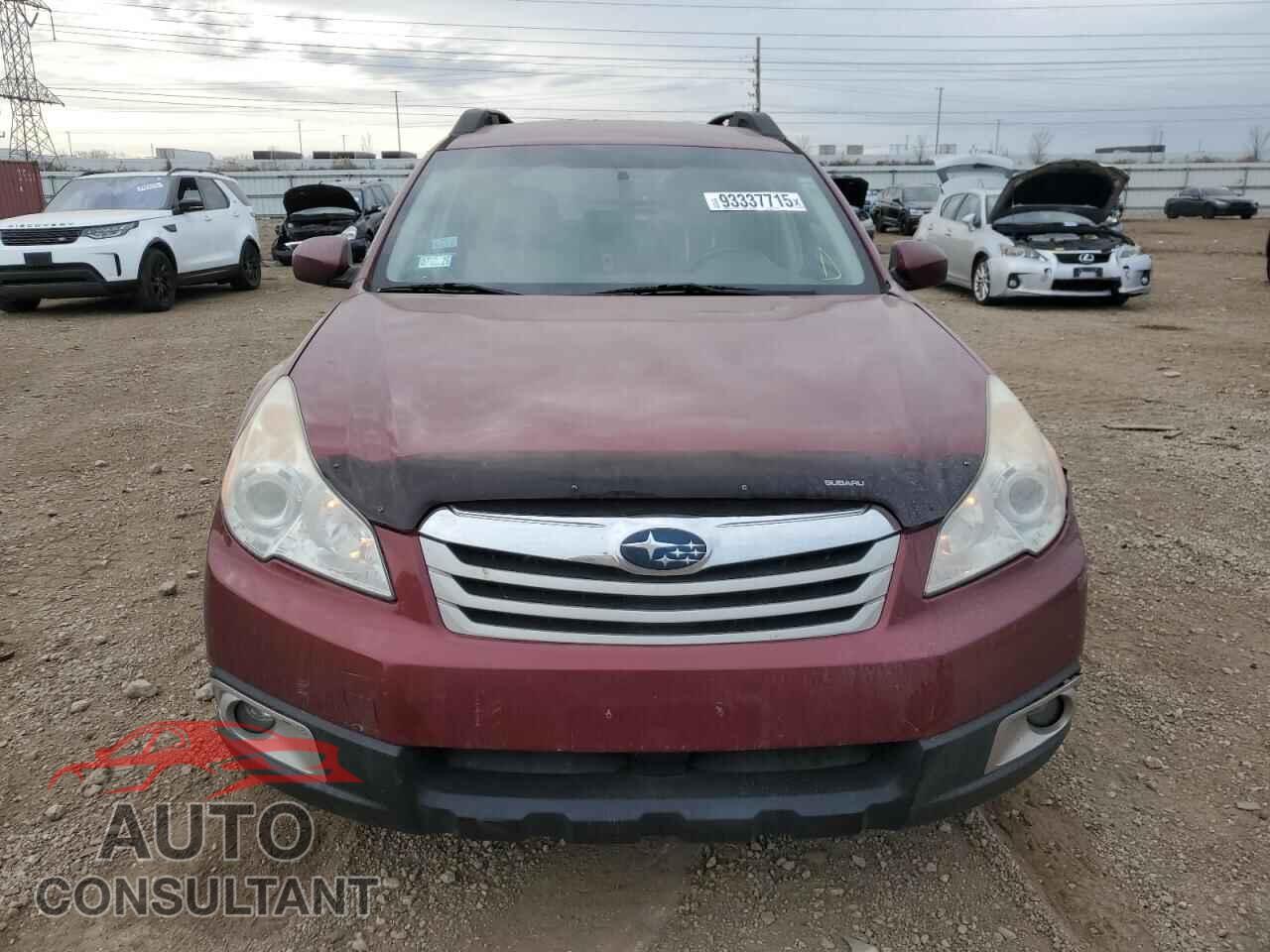 SUBARU OUTBACK 2011 - 4S4BRCCC1B3442014