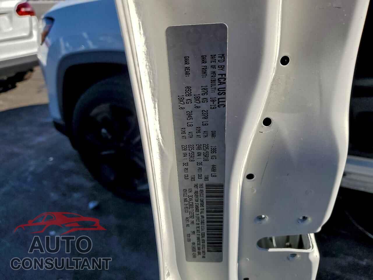 JEEP COMPASS 2020 - 3C4NJCBB3LT122782