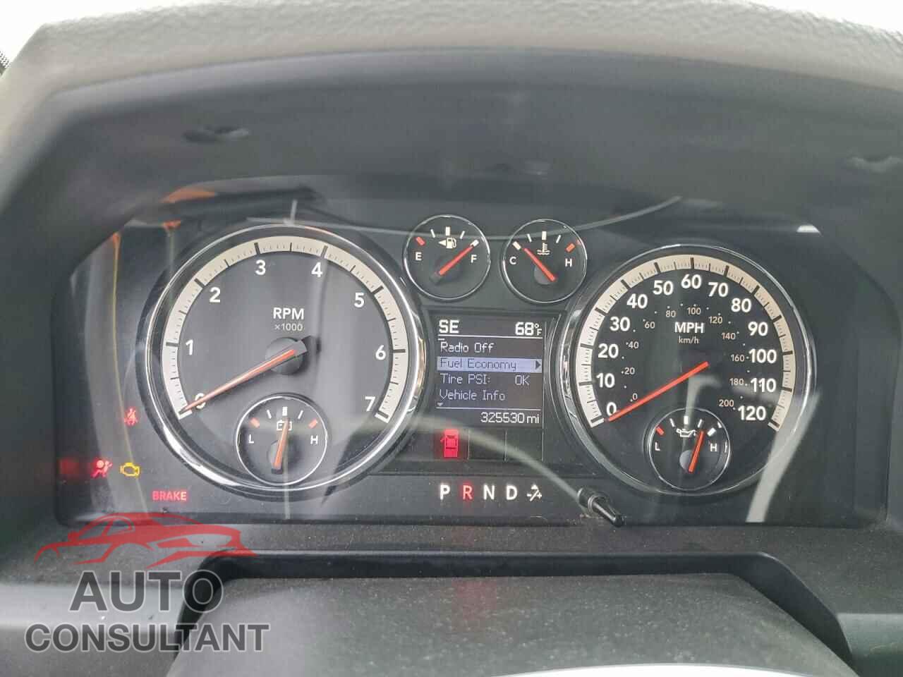 DODGE RAM 2500 2012 - 3C6TD4JT8CG280856