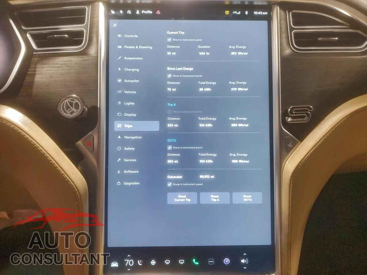 TESLA MODEL S 2015 - 5YJSA1V22FF097928