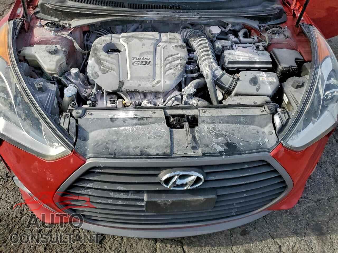 HYUNDAI VELOSTER 2016 - KMHTC6AE3GU302687