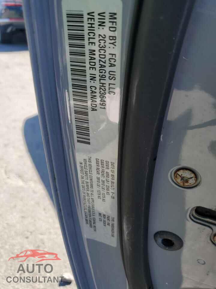 DODGE CHALLENGER 2020 - 2C3CDZAG9LH236491