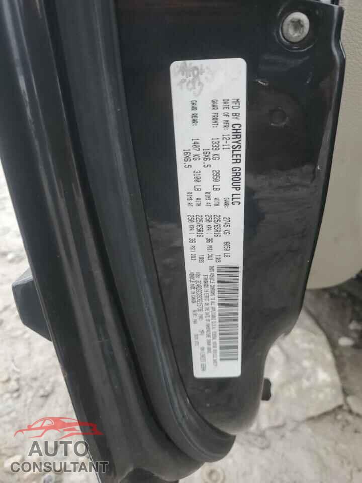 DODGE CARAVAN 2012 - 2C4RDGCG5CR215736