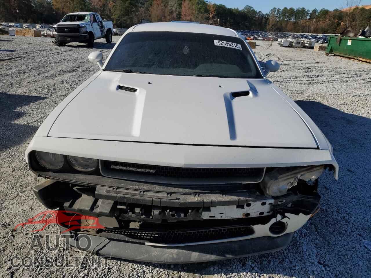 DODGE CHALLENGER 2012 - 2C3CDYAG9CH290836