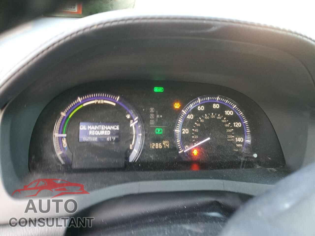 LEXUS HS 2012 - JTHBB1BA5C2049832
