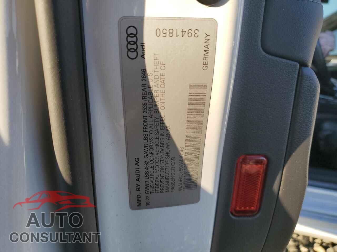 AUDI A5 2023 - WAUFACF50PA016146