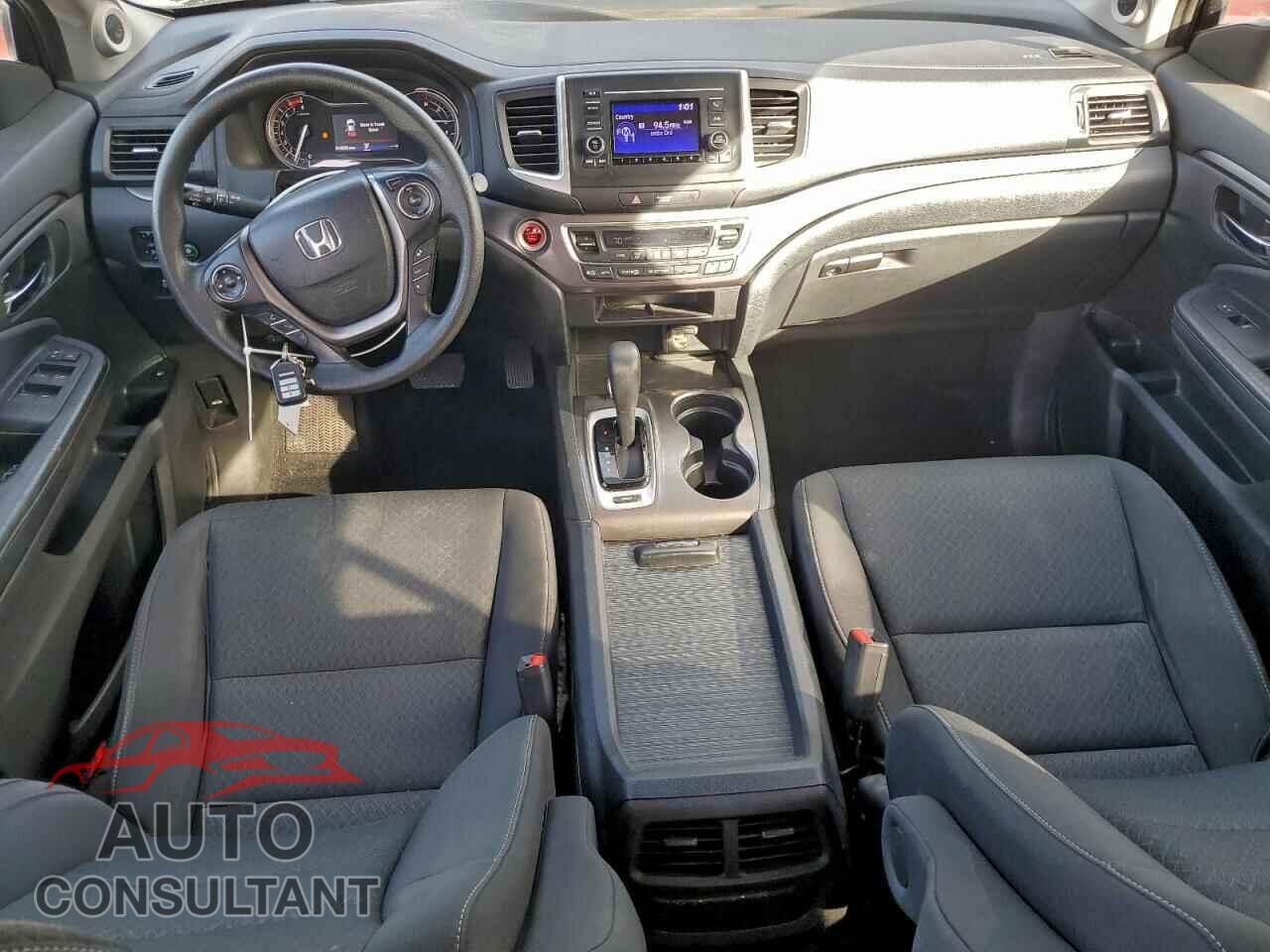 HONDA RIDGELINE 2017 - 5FPYK2F16HB002932