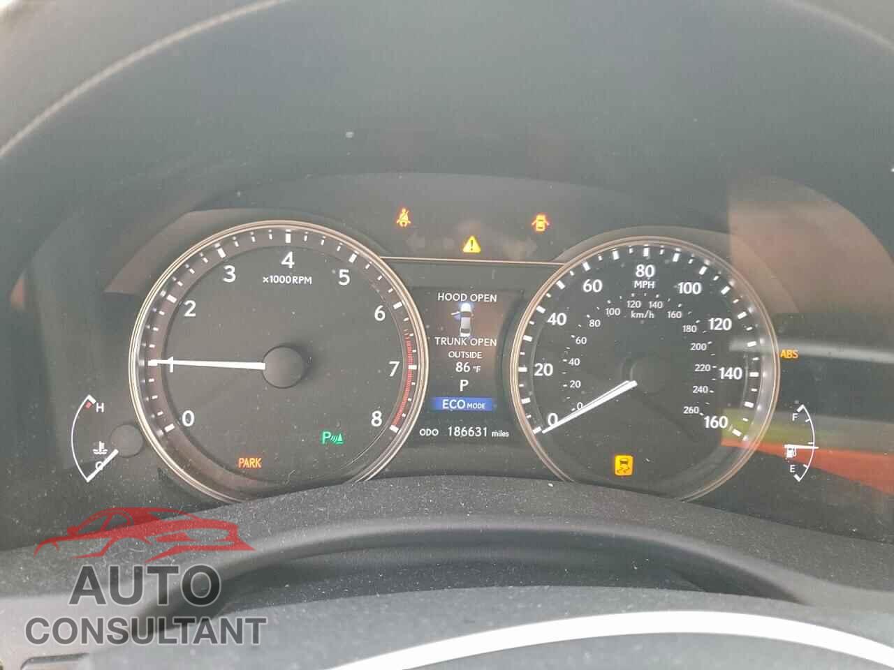 LEXUS GS350 2013 - JTHBE1BLXD5024904