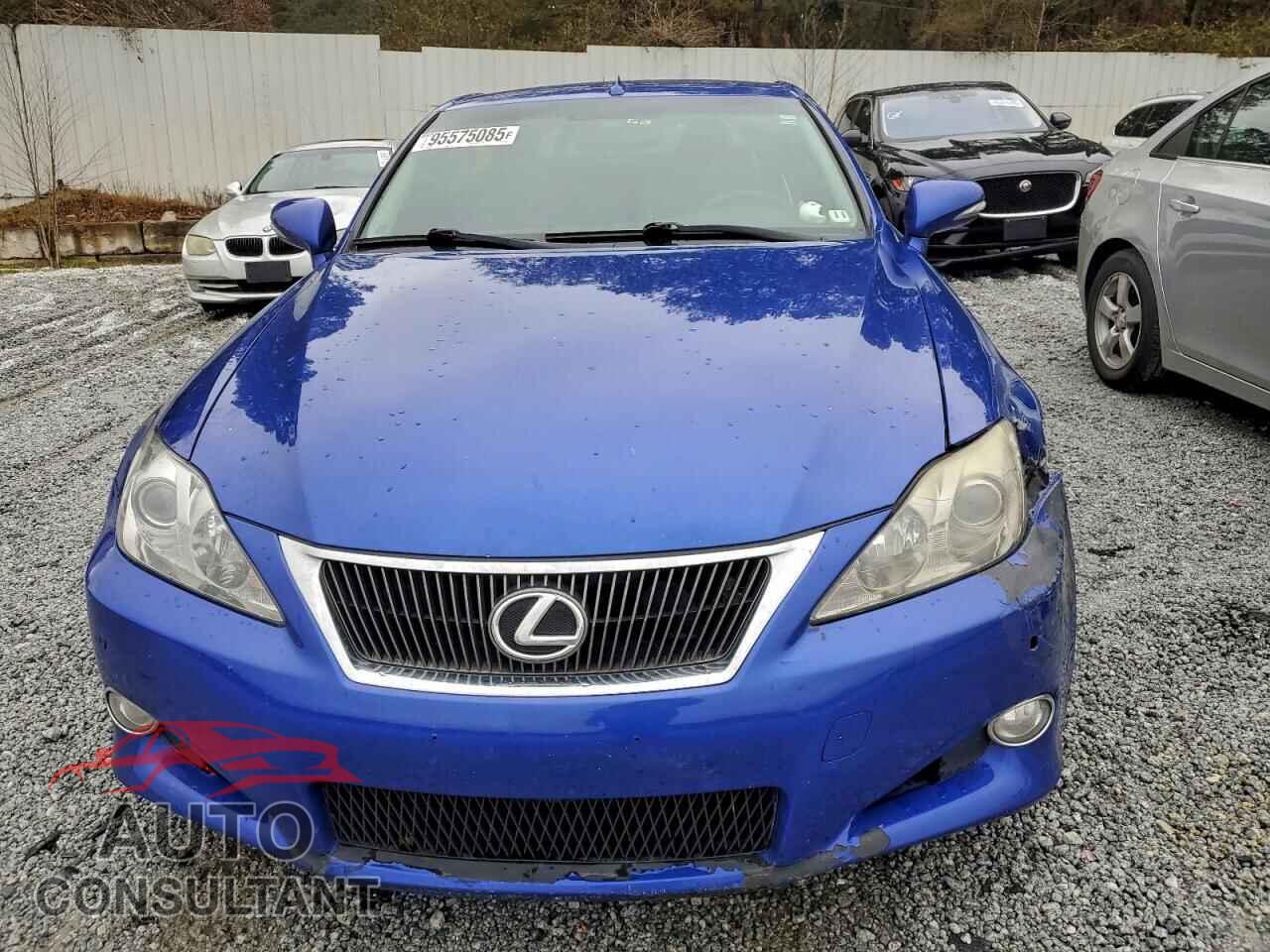LEXUS IS 2010 - JTHFF2C29A2506528
