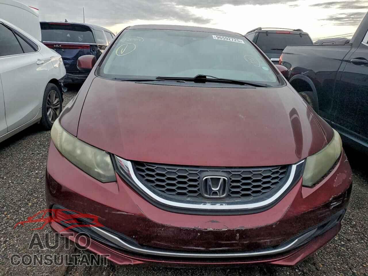 HONDA CIVIC 2013 - 19XFB2F59DE089423