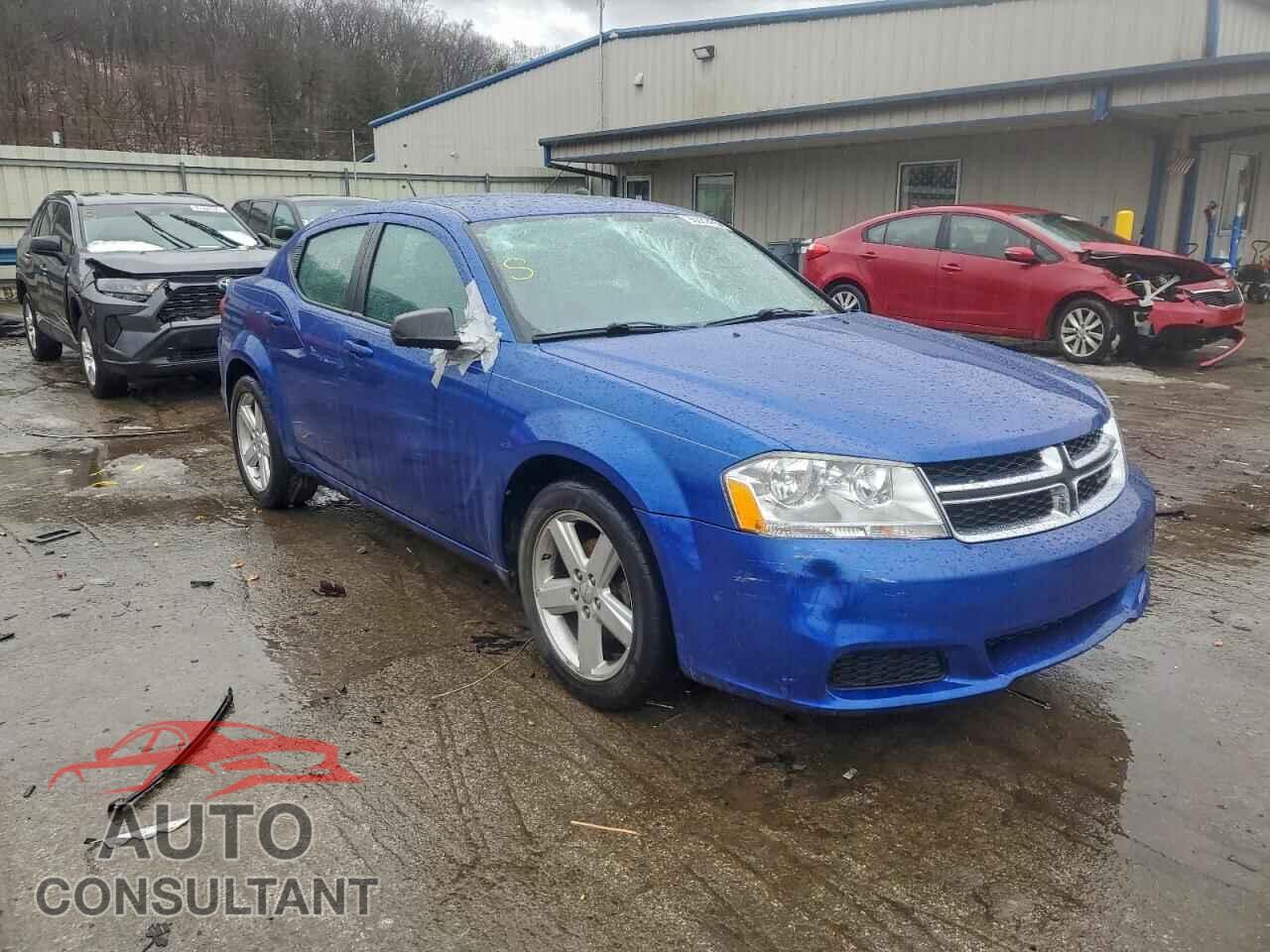 DODGE AVENGER 2013 - 1C3CDZAB8DN646213