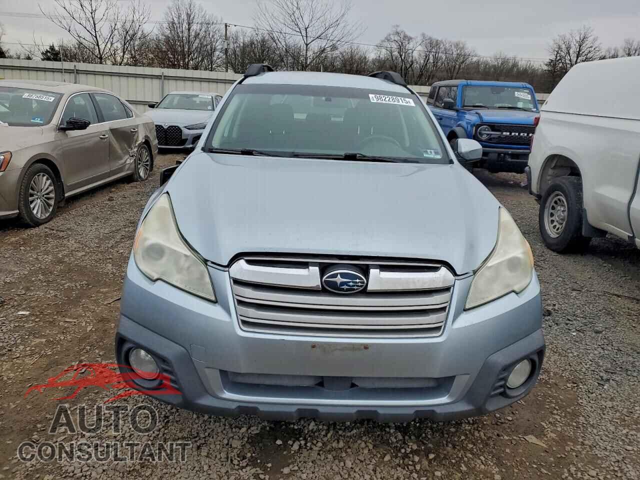 SUBARU OUTBACK 2013 - 4S4BRBCC9D3267444