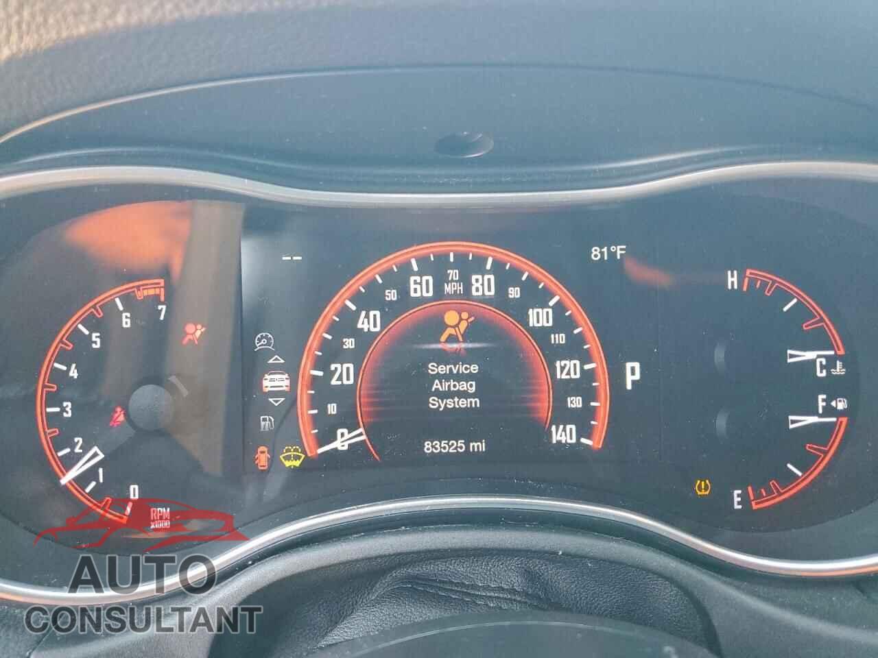 DODGE DURANGO 2019 - 1C4RDHAG2KC598406